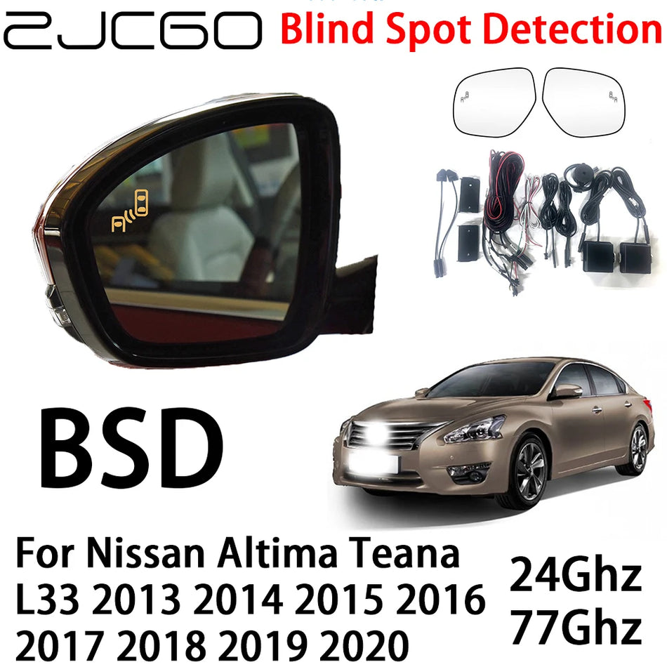 Nissan Altima Teana L33 2013-2020 Radarite Hoiatussüsteem Pimedate Punktide Tuvastamisega