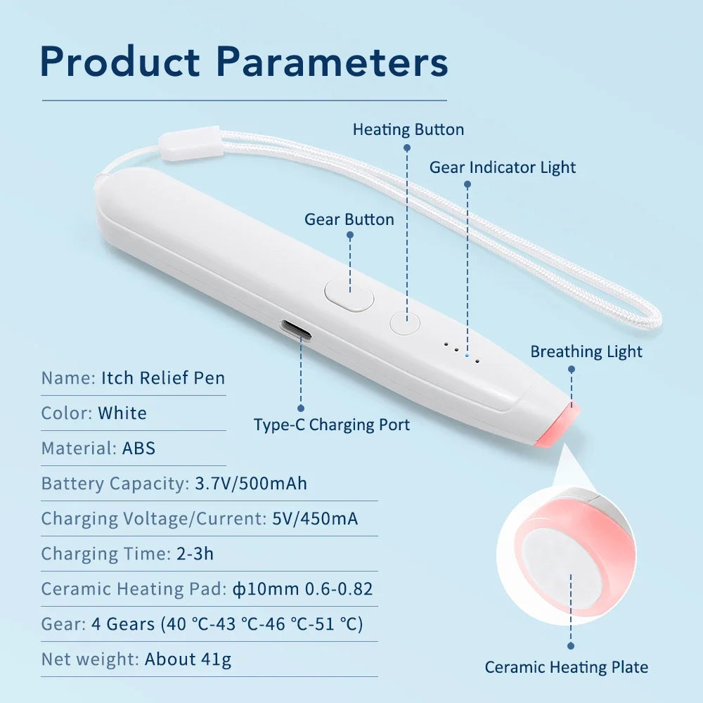 Mosquito Bite Relief Pen &ndash; Rechargeable With Four Temps