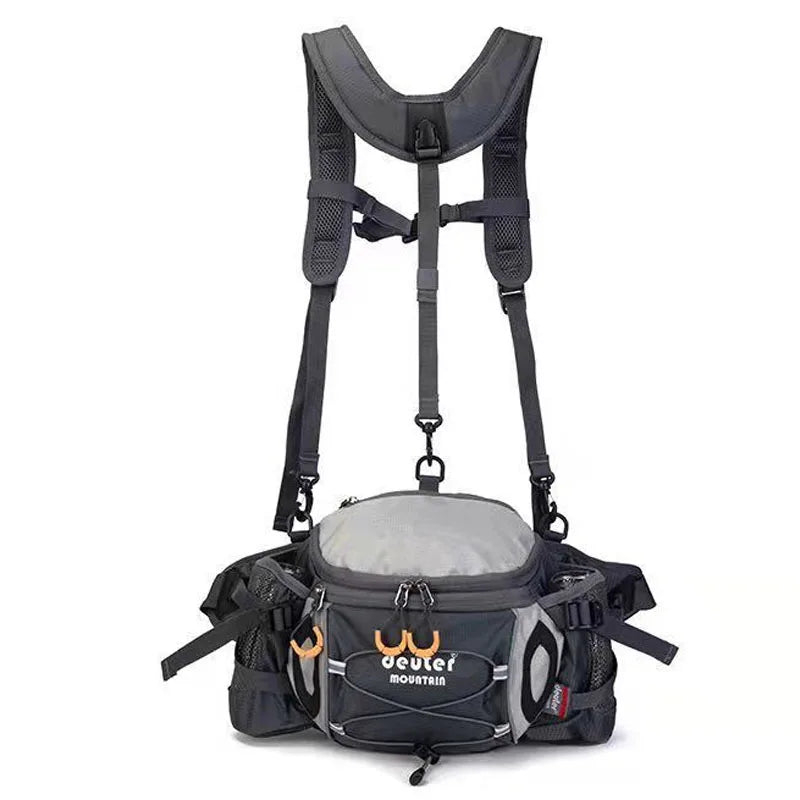 Furukroa 10L Cycling Backpack &ndash; Durable Outdoor Companion Deep Grey