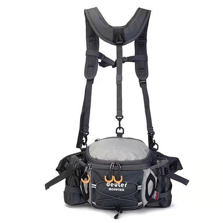 Furukroa 10L Cycling Backpack &ndash; Durable Outdoor Companion Deep Grey