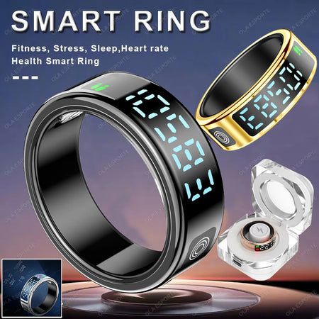 Waterproof Smart Ring for Xiaomi | Military Health Monitor | Gesture &amp; Fitness Tracker 2025