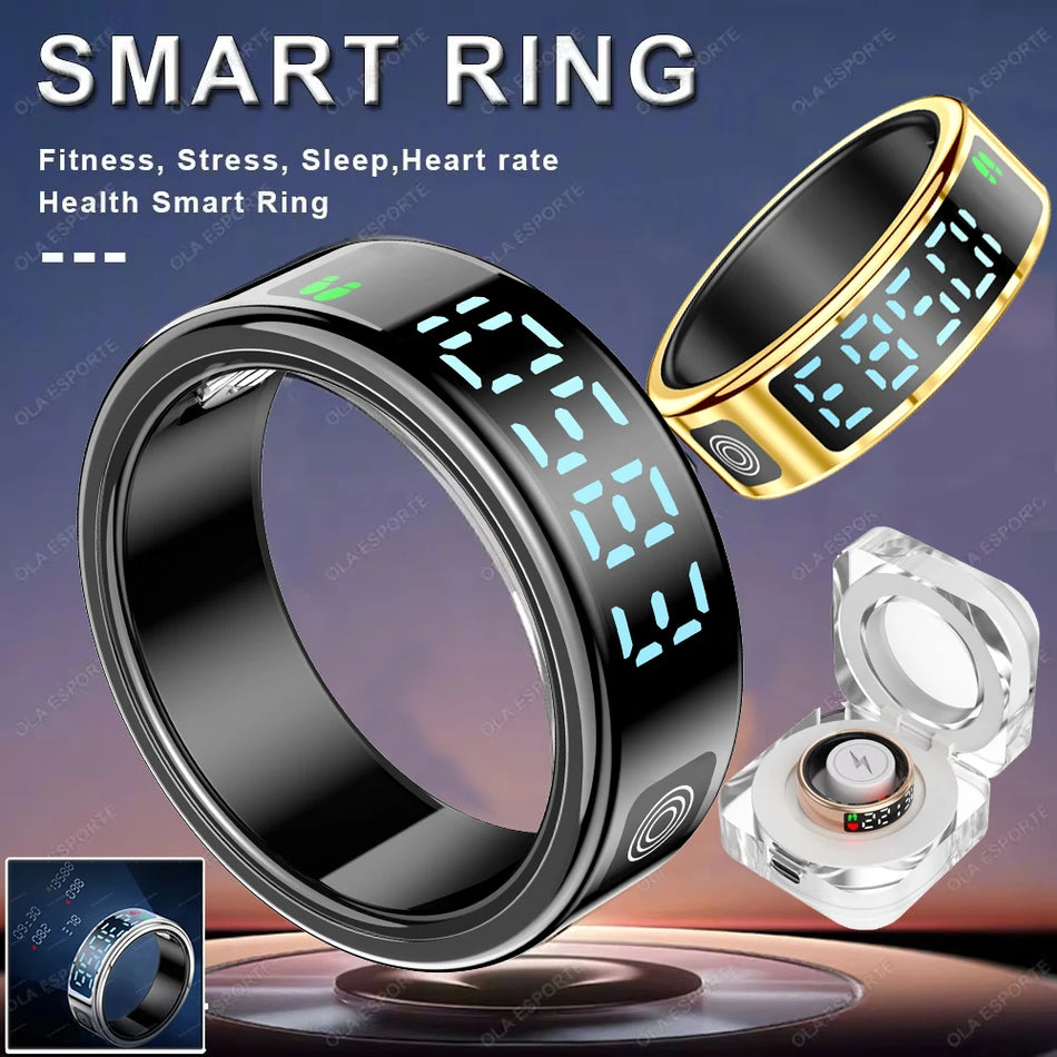 Waterproof Smart Ring for Xiaomi | Military Health Monitor | Gesture &amp; Fitness Tracker 2025