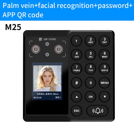 Face Door Access M21 M22 M25 &ndash; Multi-Modal Biometric M25