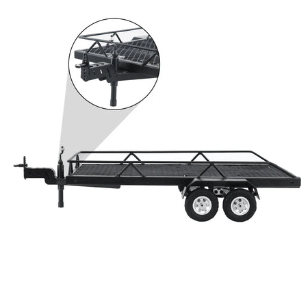 BDXRC Metal Trailer for 1/18 1/24 RC Car &ndash; Durable Build