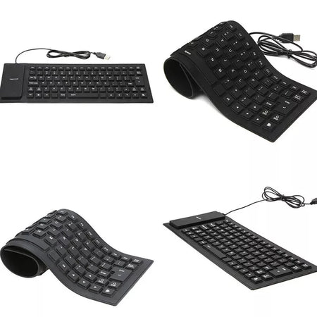 Portable Mini Keyboard 85 Keys &ndash; Foldable USB Keyboard