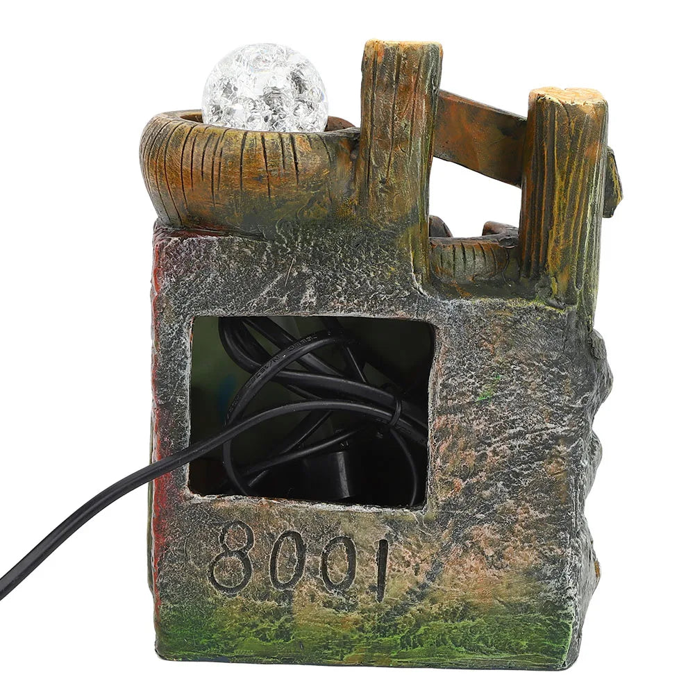 Resin Desktop Fountain &ndash; Flowing Water Ornament For Desk