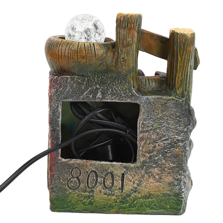 Resin Desktop Fountain &ndash; Flowing Water Ornament For Desk