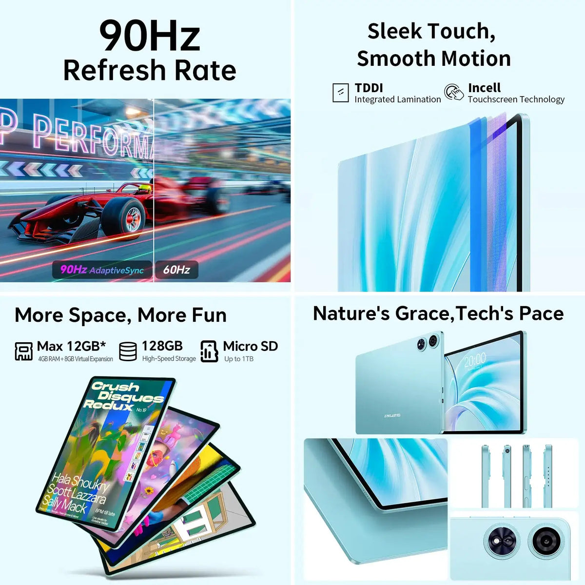 Teclast P50 Tablet Case Bundle Keyboard Mouse Stylus Stand