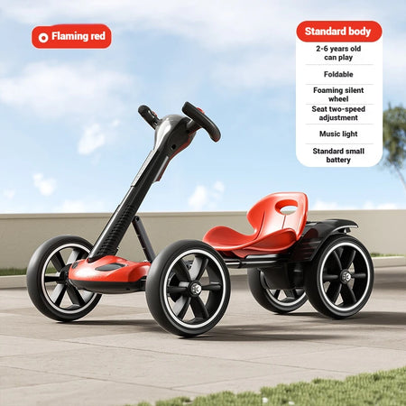 GIOIO Kids Electric Ride-On Car - Remote Control Fun Standard