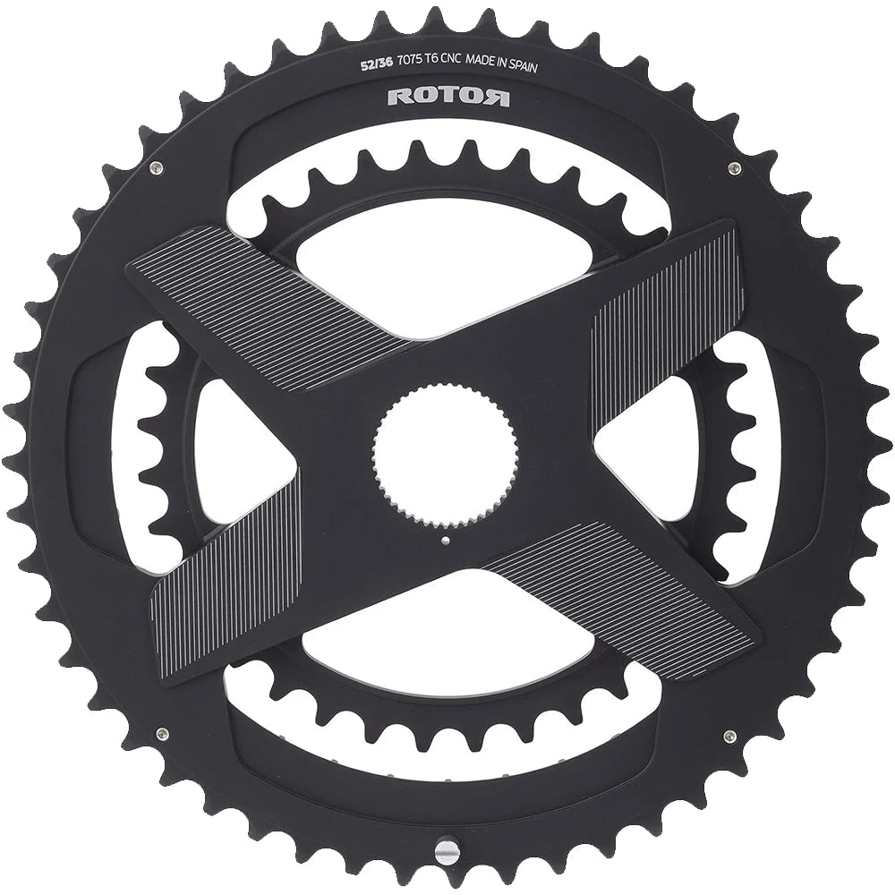 3D Crank BCD Straight Mounted Double Link Elliptical Rotor &ndash; Titanium Alloy Durability