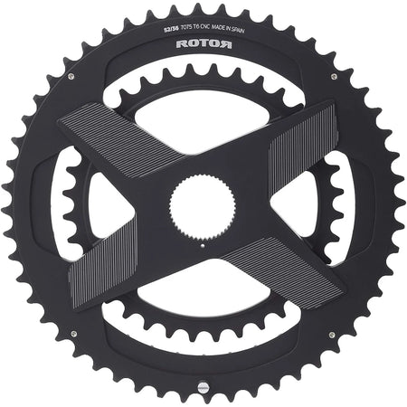 3D Crank BCD Straight Mounted Double Link Elliptical Rotor &ndash; Titanium Alloy Durability