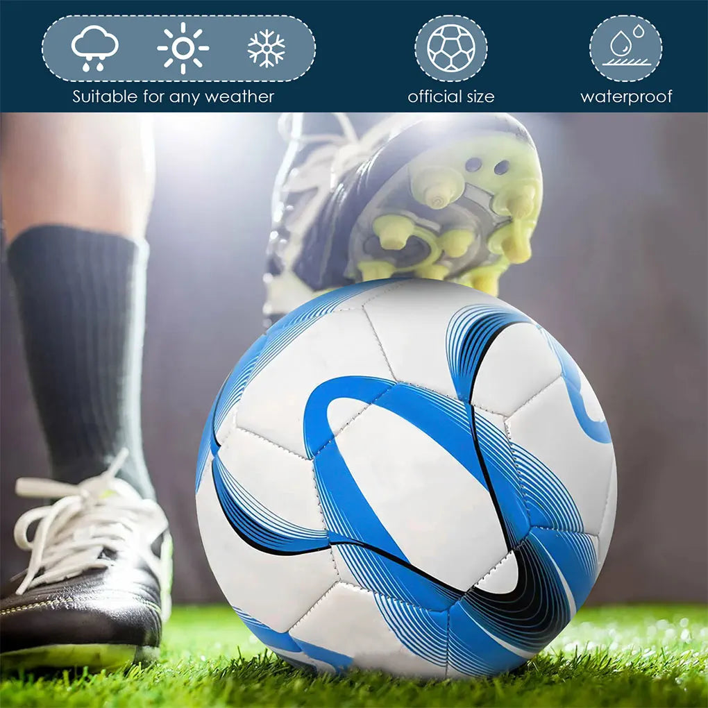 Professional PVC Size 5 Soccer Ball for Training and Outdoor Matches
