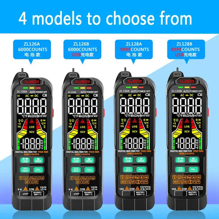 Professional Digital Multimeter 9999 TRMS LCD USB Tester