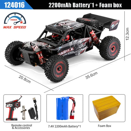 WLtoys 1/12 RC Crawler 124016 &ndash; High Speed 4WD Off-Road 124016