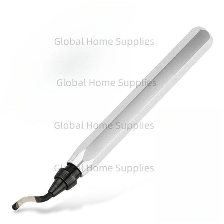 Deburring Tool RB1000 with 10 HSS Blades for Metal, Plastic, and More Silver RB1000