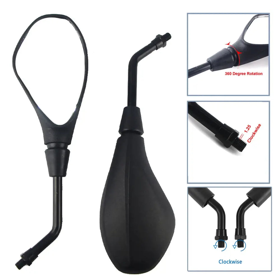 For BMW R 1200 1250 GS Adv F850GS F800GS F750GS G310GS G310R S1000XR F900 XR/R Motorcycle Side Rear View Mirror Rearview Mirror by InterCyprus Trading Ltd