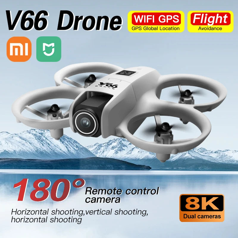 Xiaomi Mijia V66 Mini RC Drone &ndash; 180 Degree Flip Functionality