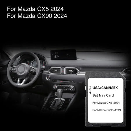 Gps Navigation SD Card Mazda CX5 CX90 &ndash; NA Map Update