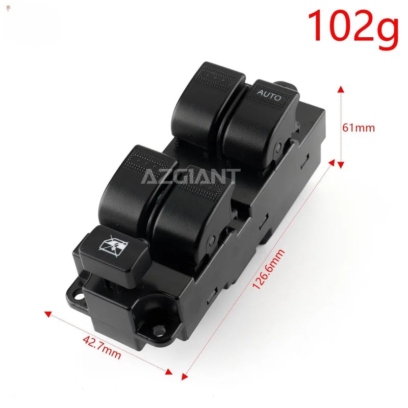 Raamschakelaar voor Mazda Familia BJ Voor Rechts, Plastic Vervanging Directe Pasvorm