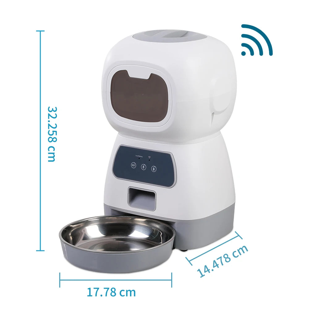 WiFi Smart Pet Feeder 3.5L