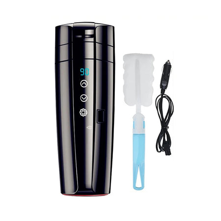 12V 24V Car Heating Cup 400ML &ndash; Digital Thermos Stainless 400ML