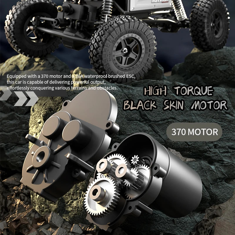 Conusea 1/18 RC Auto Off-Road Crawler Met 2.4G Afstandsbediening