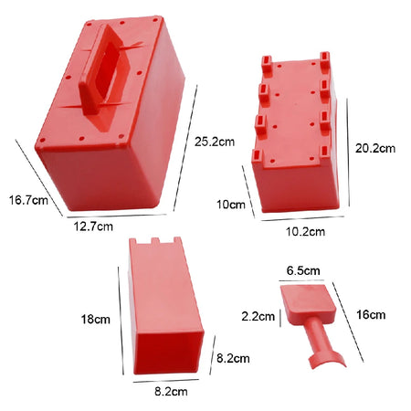 ATS30372 Beach Sand Castle Mold Set &ndash; Creative Building Fun