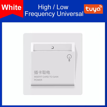 WKD-CS01 &ndash; Energy Saving 40A Zigbee Card Switch for Hotels Tuya Zgibee White