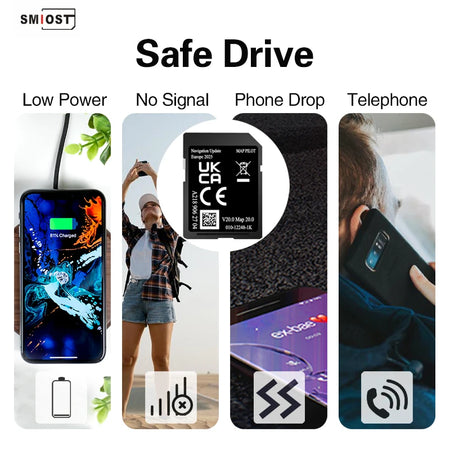 32GB Memory Card for Mercedes &ndash; Full 2025 Version GPS Navigation