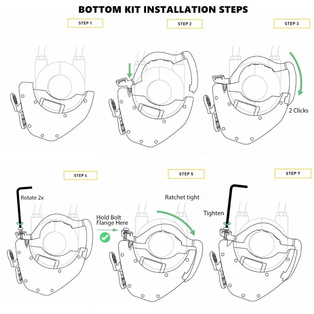 Motorcycle Cruise Control Throttle Assist Handlebar Top/ Bottom Kit For BMW KTM Suzuki Yamaha Honda Speed Control by InterCyprus Trading Ltd