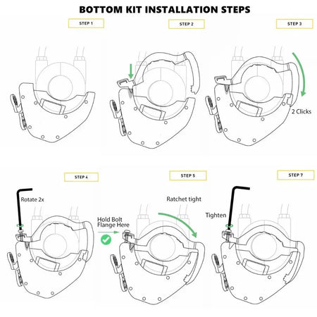 Motorcycle Cruise Control Throttle Assist Handlebar Top/ Bottom Kit For BMW KTM Suzuki Yamaha Honda Speed Control by InterCyprus Trading Ltd