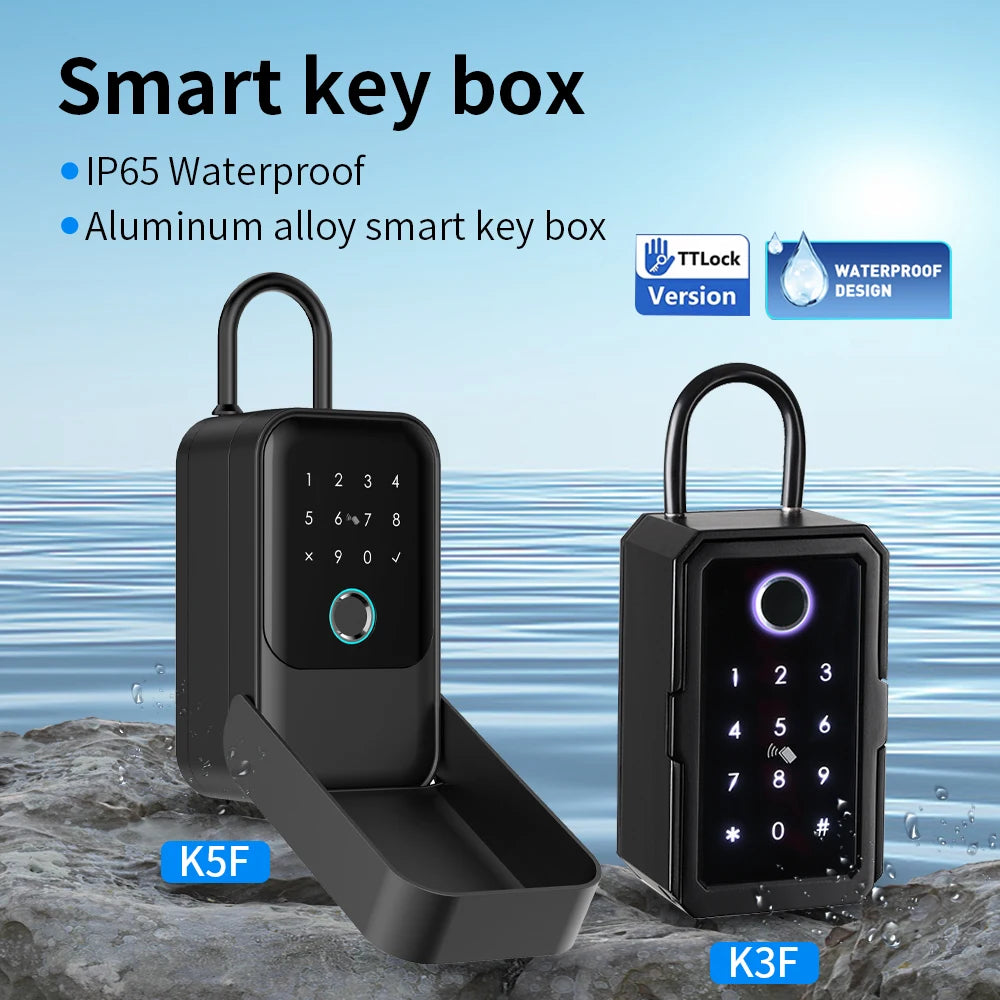 Waterproof Key Safe TTlock Tuya &ndash; Remote App Unlock