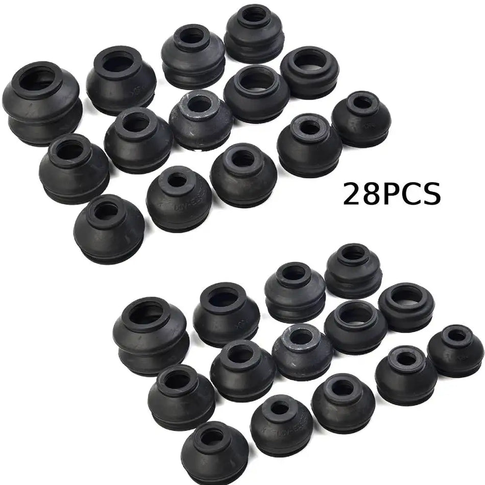 Couvre-bottes en caoutchouc NIGHTKIST pour joints à rotule, Kit de suspension de 28 pièces