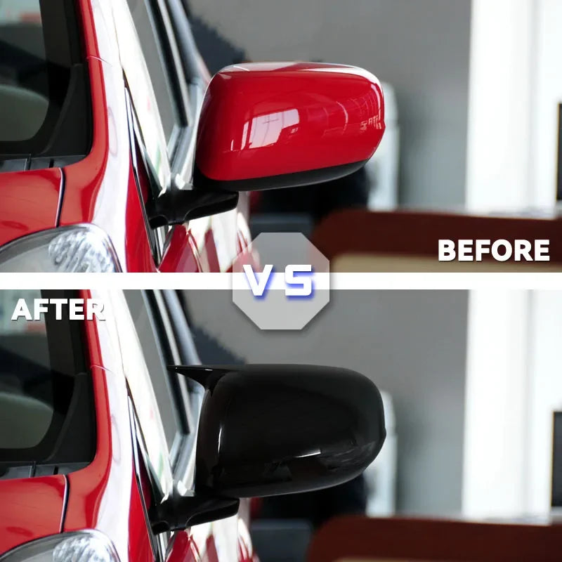 Tampa do Espelho Retrovisor Traseiro em Plástico ABS Honda Fit Jazz 2009 2013