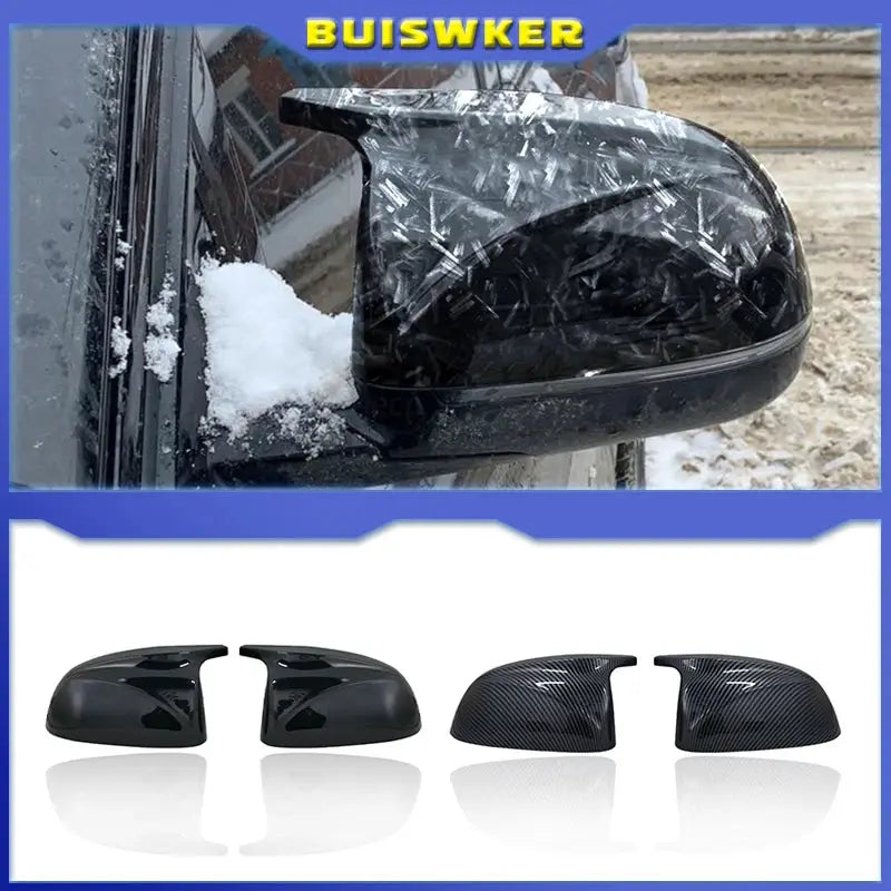 For BMW x3 G01 x4 G02 x5 G05 2018-2022 Car side Rearview Mirror caps CAP High-class Accessories M3 Style Mirror cover by InterCyprus Trading Ltd