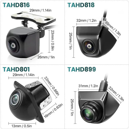 AHD 1080P Rear View Camera With Dynamic Guideline And Night Vision by InterCyprus Trading Ltd