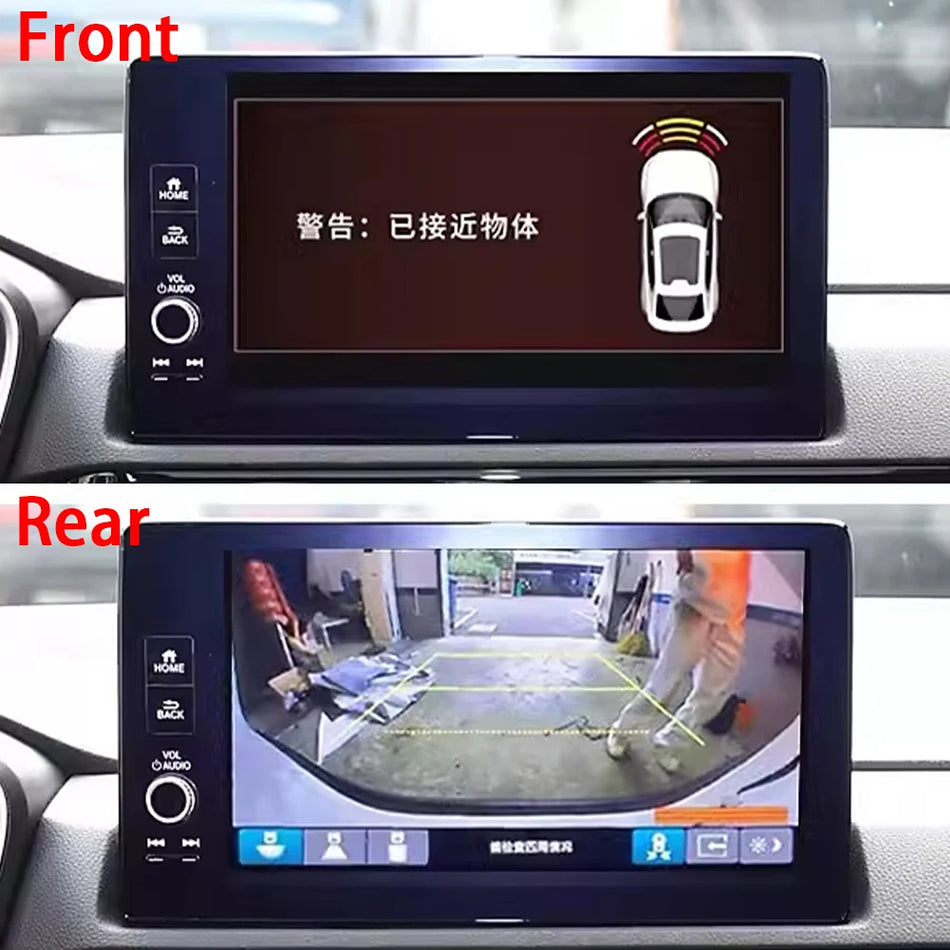 Parkavimo jutiklių sistema Honda CR-V RS Priekinė ir galinė su garsiniu signalizatoriumi ir atbulinės eigos pagalba