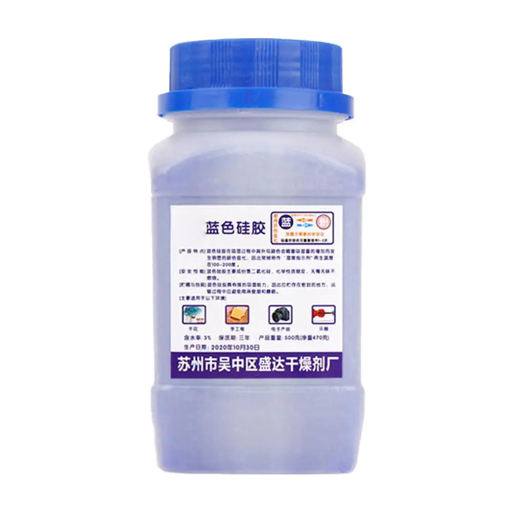 500g Waterproof Moisture Absorber &ndash; Intelligent Color-Changing Silica Gel Beads B