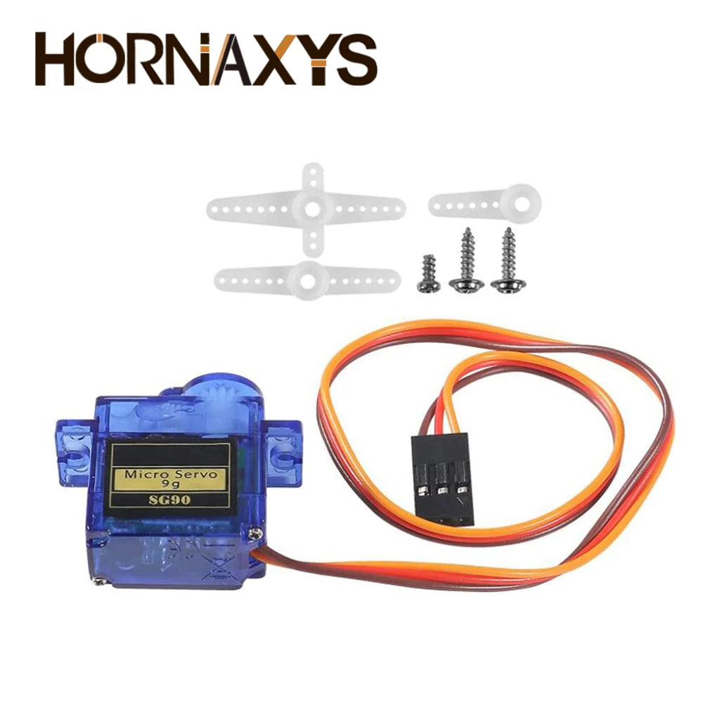 SG90 9G Micro Digital Servo Motor &ndash; Precision Control with 180/360 Degree Rotation 1PC-180 Degree