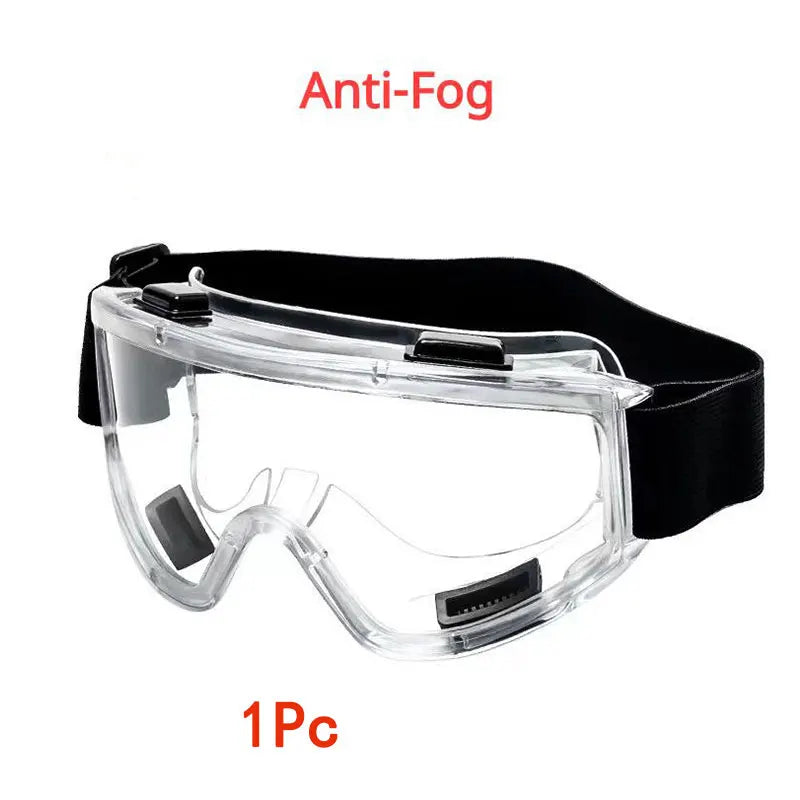Safety Antifog Protective Goggles &ndash; Anti Fog Clear Vision Clear -1Pc