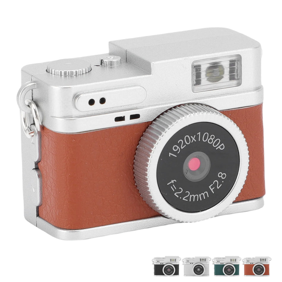 Cameră Digitală Retro Compactă 1080P FHD Cu Ecran Color de 0.96 Inch, 128GB