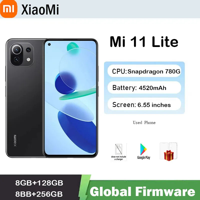 Xiaomi Mi 11 Lite &ndash; Global Firmware 5G AMOLED Display