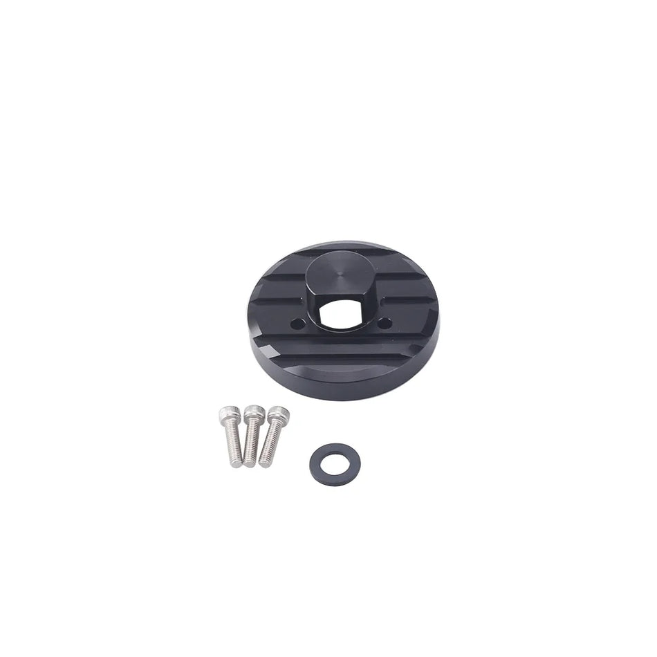 Antenna Base Cover for Jeep Wrangler JK JL Carbon Fiber Black Direct Replacement