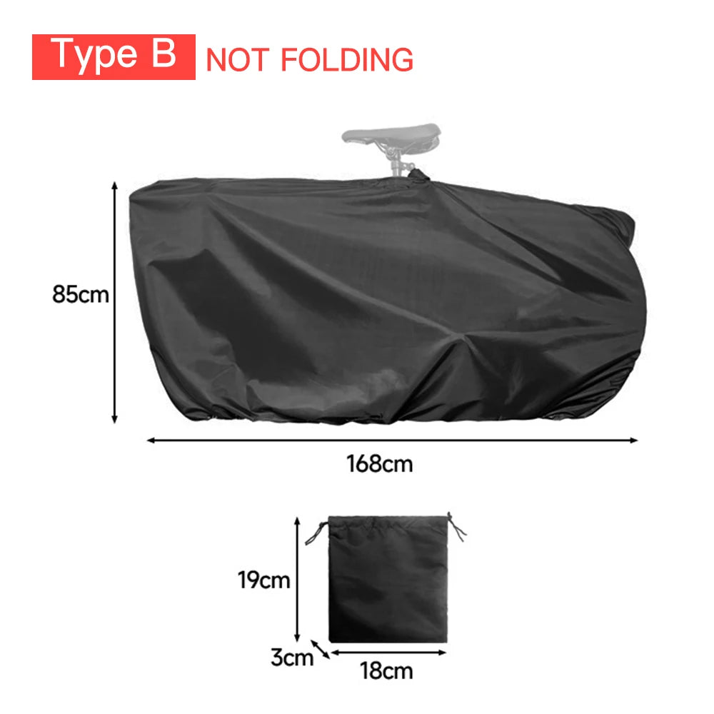Folding Bike Travel Bag Fits 14-26 Inch Bikes &ndash; Rainproof B  not Folding