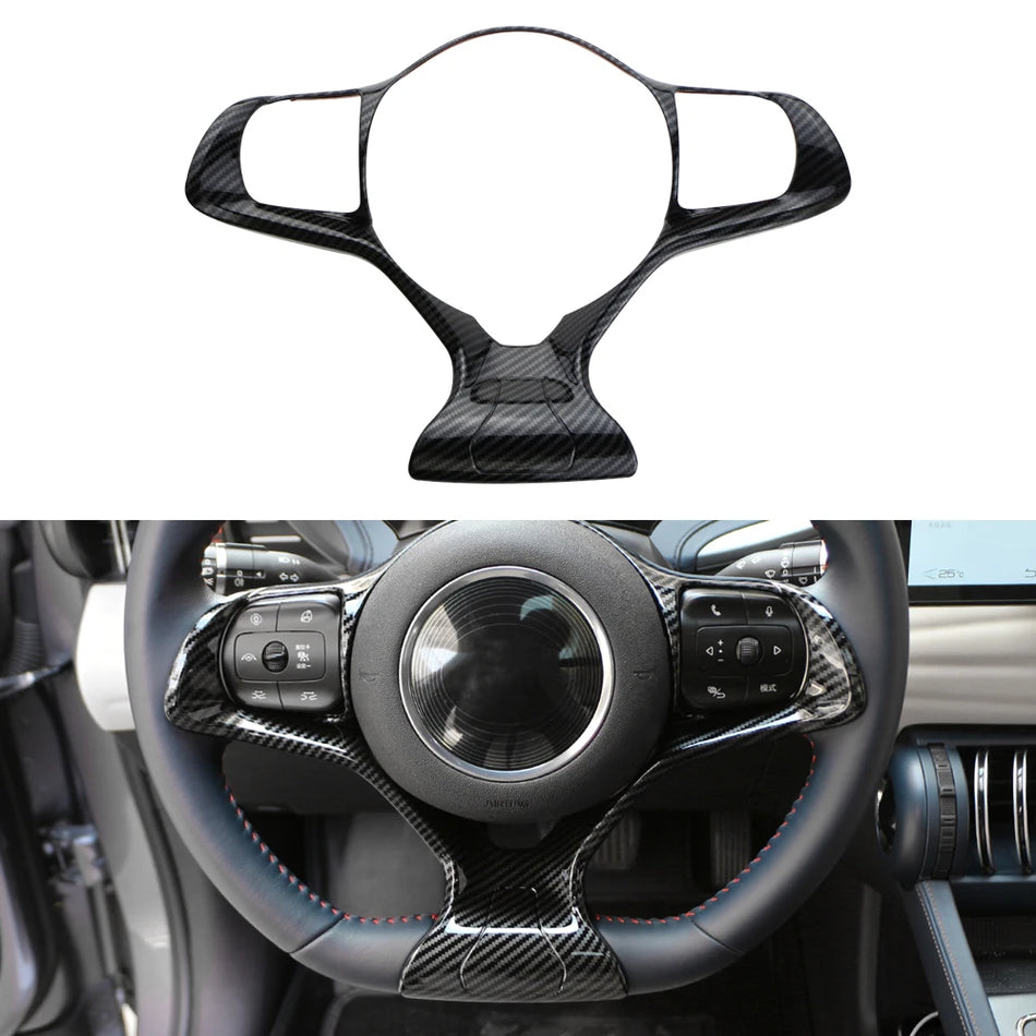 BYD Atto3 Vidinis vairo dangtis, anglies pluošto ABS