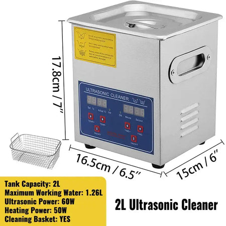 Ultrasonic Cleaner Portable Dishwashing Unit 30L 2L / GERMANY