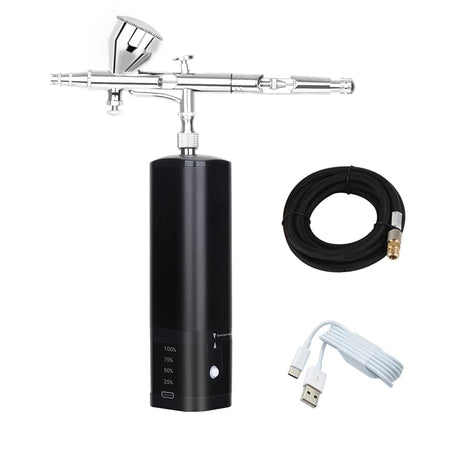 Portable Cordless Airbrush Mini Compressor Set - Noiseless B 1 / CHINA