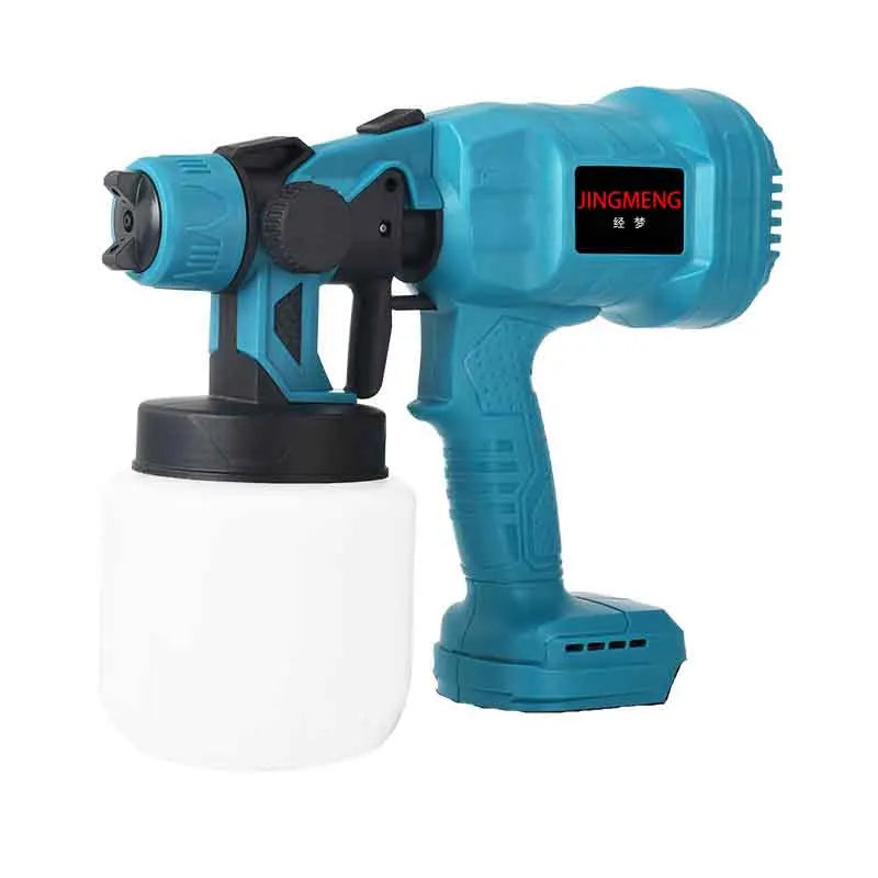 800ML Cordless Electric Spray Gun No Battery No Plug / EU Plug