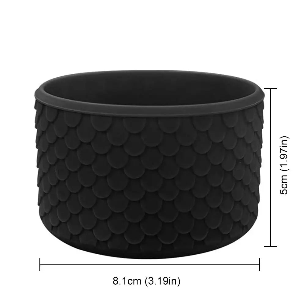 Silicone Boot Sleeve For 20oz 30oz 40oz Water Bottles Black 1