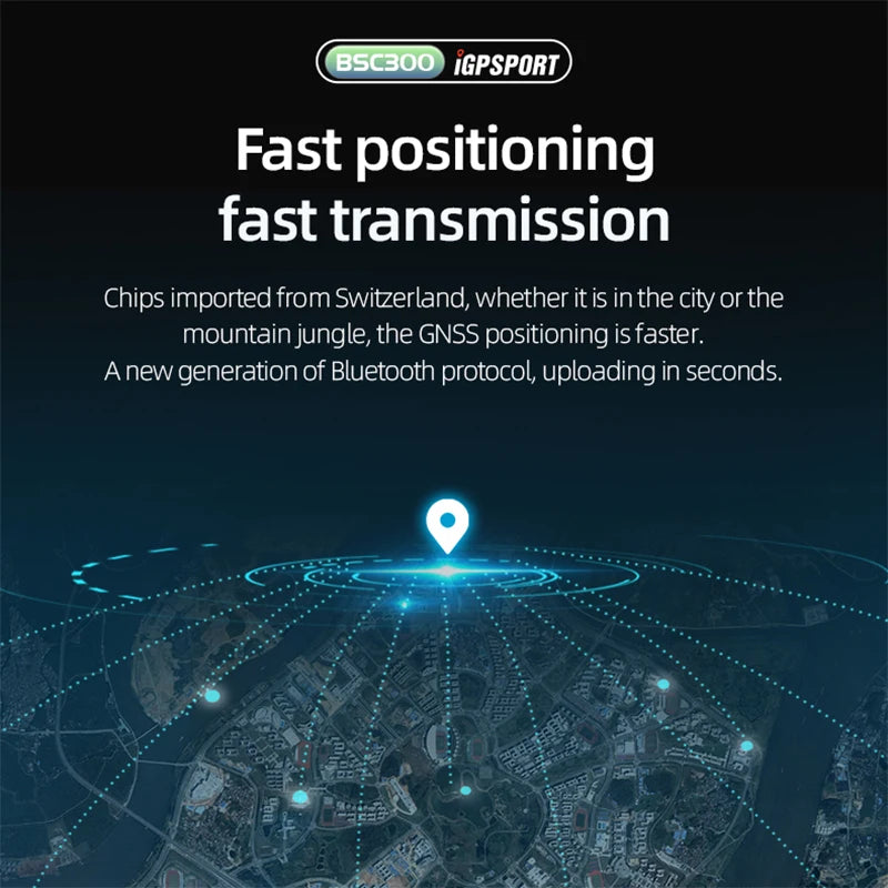 iGPSPORT BSC300 &ndash; GPS Navigation with Offline Maps